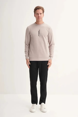 Cazador Slim Fit Mevsimlik 3 İplik Pamuk Karışımlı Sweatshirt-54185 Gri