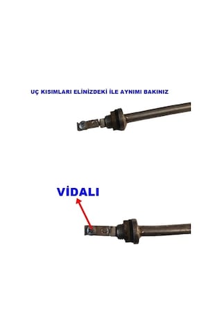 Ender Benmari 90cm Rekorlu Düz Rezistans 2500w 220v 8,5 Cr-ni