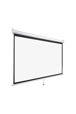 Dualtech 200x150 Cm 100" Manuel Projeksiyon Perdesi 4k Ultra Hd Sinema Perdesi