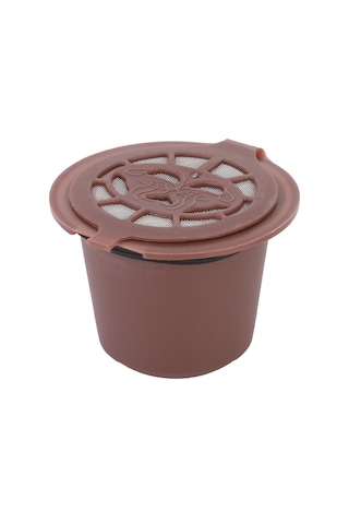 Dofolink Nespresso Makinesi İçin Yeniden Kullanılabilir Kahve Filtresi - 3 Adet Siyah Set Güvenli Pp Malzeme Siyah