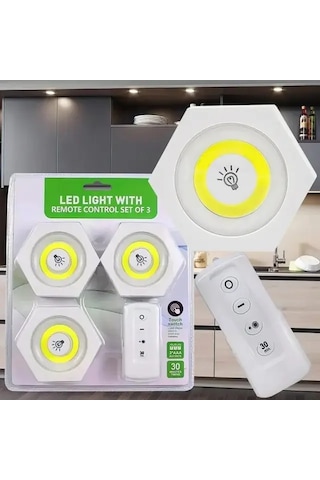 Uzaktan Kumandalı Led Işık Altı Gen 3&amp Apos Lü Set Çok Renkli
