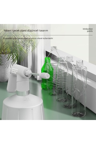 Airron Elektrikli Sulama Kovası Bahçe Malzemeleri-1,5 L