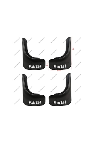 Tofaş Kartal Uyumlu 4'lü Ön Arka Set Paçalık Çamurluk Tozluk TFS1UX902