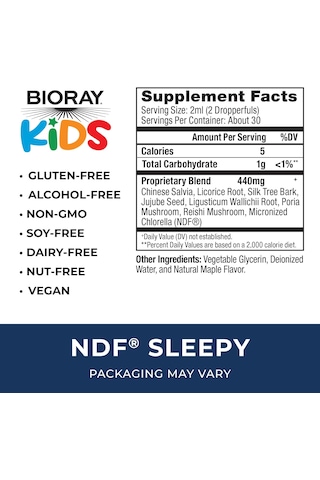 Bıoray Kids Ndf Sleepy Akçaağaç Maple Through The Night 60 Ml