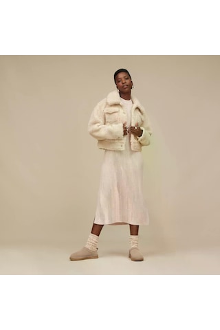 Bot Kadın 1173891 Ugg W Classıc Mıcro Sand Kum Rengı Kum