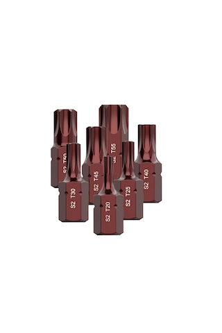 Ht- Rico 10 Adet T55 Torx Bits Uç Kısa