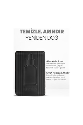 Uraw Gözenek Temizleyici ve Siyah Nokta Karşıtı Mikro Karbon Sabunu 100 G