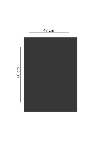 50x70 Cm Siyah Renk Mukavva Kartonu 5 Adet