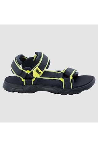 Jack Wolfskin 4040061 Seven Seas 3k Blue/lime Kadın Sandalet Mavi
