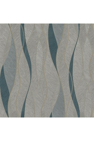 Duka Modern Mavi Desenli Duvar Kağıdı Dk.13171-3 16 M2