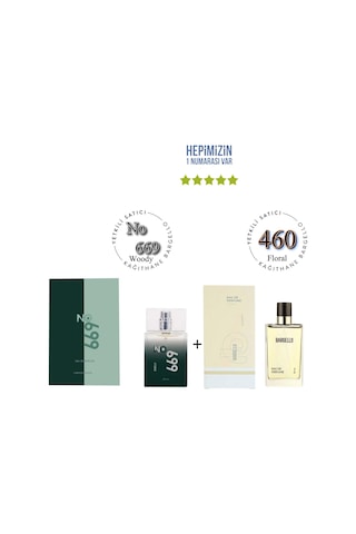 No: 669 + 460 Erkek / Kadın Parfüm Edp 50 Ml Woody / Floral - Mnm Baharat