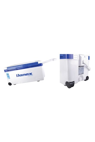 Banax Cooland 35lt Tekerlekli Buzluk 2202 Beyaz