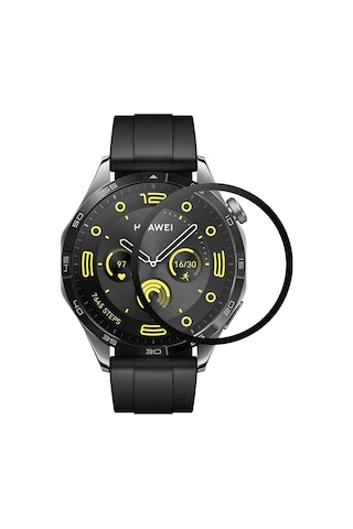 Ally Huawei Uyumlu Watch Gt4 46mm Pmma Tempered Cam Ekran Koruyucu