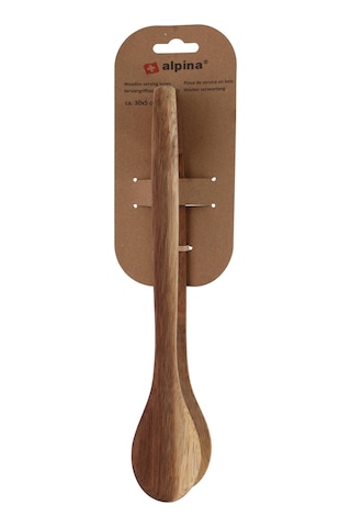 Alpina Alp111 Ahşap Servis Maşası 30 Cm