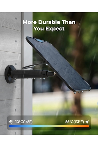 Reolink Solar Panel 2 - Reolink Kablosuz Güvenlik Kameraları İçin Güneş Paneli Type-c Bağlantılı