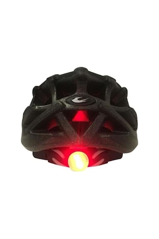 Raptor Kask Mv29 Arka Led Lambalı Fileli Kırmızı/siyah M Beden Çok Renkli