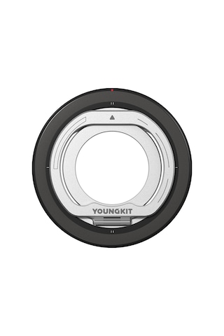 Youngkit Magnetik 360 Derece Dönebilen Dual Fold Rotating Serisi Parmak Ring Stand Siyah
