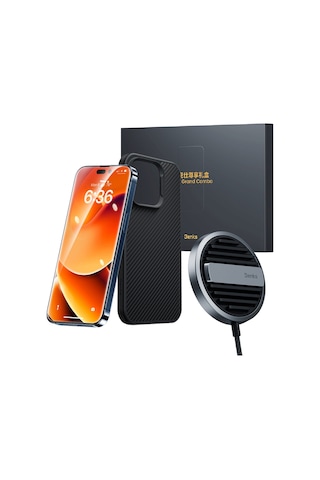 Benks MFM01 Apple Uyumlu iPhone 14 Pro Max Grand Combo 3in1 Set