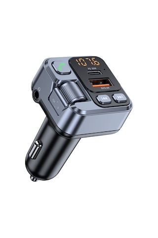 Sones T16 Mp3 Çalar Hızlı Şarj Cihazı Kablosuz Bluetooth 5.1 Fm Verici Eller Serbest Araç Kiti