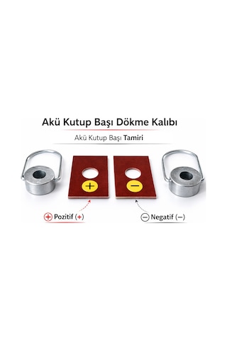 Akü Kurşun Kutup Başı Dökme Kalıbı Takım Kalıp