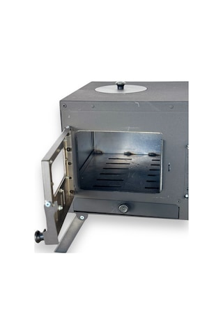 Katlanır Ayaklı Kuzineli Kamp Ve Çadır Sobası - Ful Set Çantalı