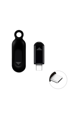 Geeroyoo Type-c Android Telefon Kumandası - Ev Aletleri Tv, Klima, Fan İçin Kablosuz Ir Kumanda, 10m Uzaklık, Plug & Play, Siyah