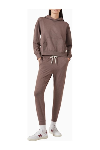 Vuori Halo Modern Hoodie, Dreamknit Rahat Ve Şık Günlük Sweatshirt Kahverengi
