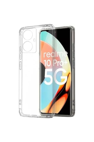 Newface - 388 - Realme 10 Pro Plus 5g Kılıf Lüx - Csmo-tex - Şeffaf Silikon
