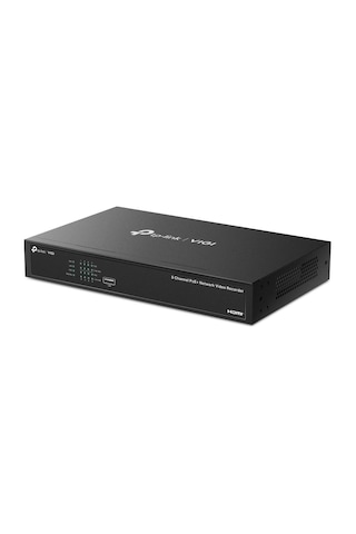 TP-Link VIGI NVR1008H-8P 8 Kanal NVR (H.265+4K (2CH 8MP-4CH 4MP) PoE 53W Kayıt Cihazı