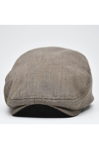 Şapkadan Erkek Kasket Keten Yazlık Flat Cap Şapka 45645dr57142