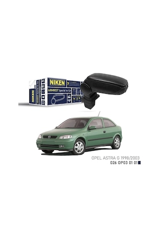 Niken Opel Astra G 1998-2003 Araca Özel Kol Dayama Siyah - Ekolmaks