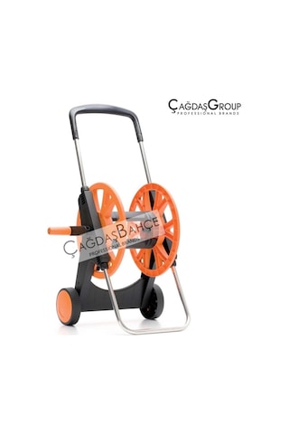 GF 5744 Bahçe Sulama Hortumu Makarası Tekerlekli 70M Kapasite