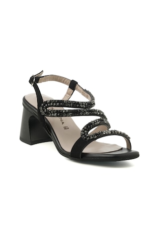 Sandalet Kadın 5p5024ds Donna Serena Ds Tom 5024 Nero Siyah