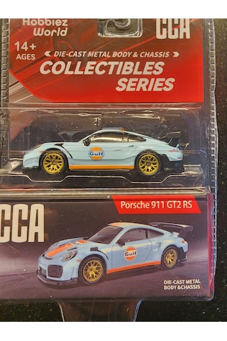 Cca Collectibles Series1/64 Porsche 911 Gt2 Rs Gulf Blister