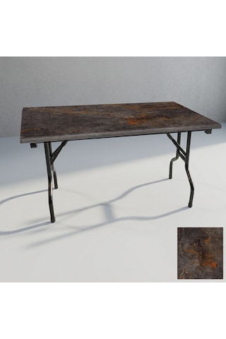 Banket Katlanır Masa Werzalit, Allzalit. Vermodin Tabla 80x140 - Metalic Oxid 3 Çok Renkli Banket Katlanır Masa Werzalit, Allzalit. Vermodin Tabla 80x140 - Metalic Oxid 3 Çok Renkli