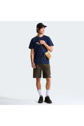 The North Face M Evolutıon Half Dome Regular Short Slee Erkek Tişört Nf0a8b6jı851 Lacivert