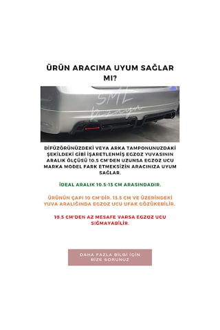Akrapoviç 100 mm Tekli Egzoz Ucu Akrapoviç 100lük Egzos-Egsoz Ucu