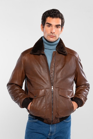 Tamer Tanca Erkek Hakiki Deri Fındık Deri Mont 415 Klj-2071 Erk Dr Mont Sk24/25 Fındık Dr Fındık