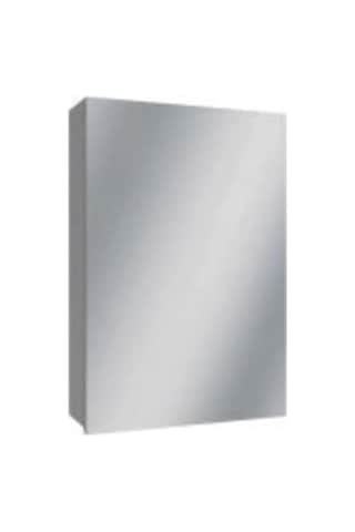 Tek Kapaklı Aynalı Banyo Dolabı Beyaz