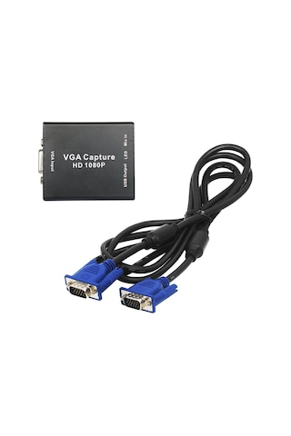 Usb Vga Hd Vıdeo Capture Kart 4640P 4K Xbox Ps4 Çevirici Aktarıcı