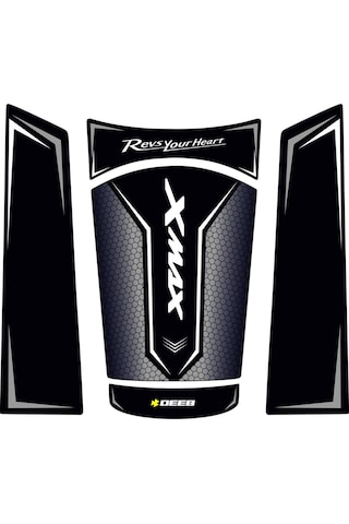 Yamaha Xmax Uyumlu Deeb Iron Tank Pad - Siyah Yamaha Xmax Uyumlu Deeb Iron Tank Pad - Siyah