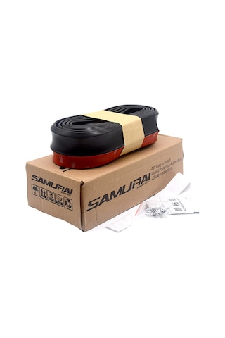 Geeroyoo 2.5m Evrensel Araç Bumper Koruyucu - Tpvc Malzeme, Kolay Kurulum, Ön/arka Bumper Ve Yan Etekler İçin