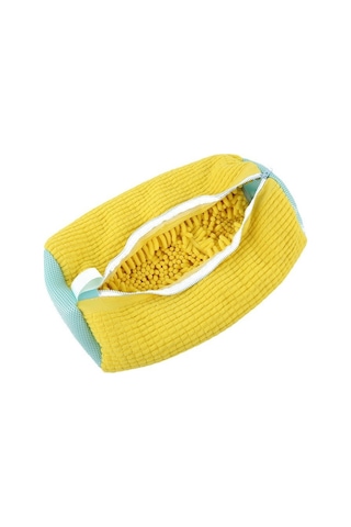 Yunboo Sarı Renkli Ayakkabı Yıkama Çantası - Dayanıklı Poliester, Kayıp/kırılma Engeli, Makine Yıkama Uyumlu, Kolay Kullanım Sarı