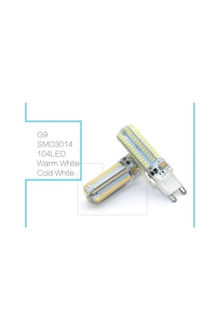 G9 Led Ampül 9 Watt 104 Led,Li ( 10 Adet ) (310323041)