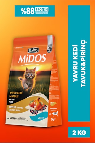 Tavuklu Yavru Kedi Maması - Büyüme 2 Kg