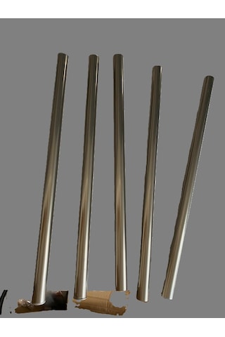 Metal Oklava Alüminyum İkili Set 40 Cm Ve 70 Cm Ebatlarında 19mm Kalınlığında