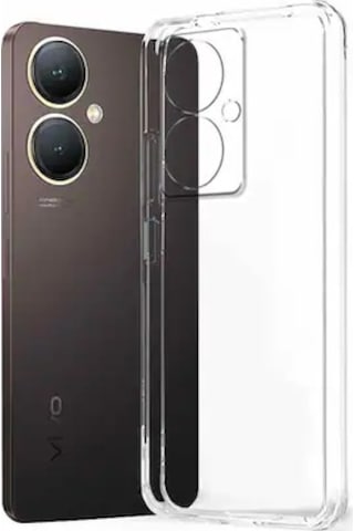 Vivo Y27 4g İle Uyumlu Kılıf Şeffaf Kamera Korumalı Esnek Silikon Telefon Kılıfı Kapak