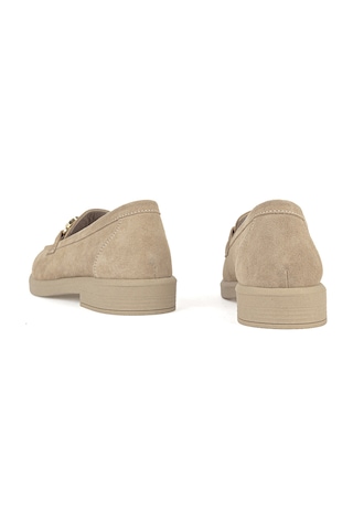 Ziya, Kadın Hakiki Deri Loafer Ayakkabı 161359z706 Bej 161359z706 340