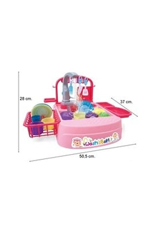 Galtoys Oyuncak Bulaşık Yıkama Seti - Modern Çeşmeli Lavabo Oyun