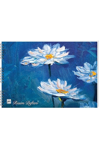 Keskin Color 35x 50 30 Yaprak Sipiralli Basic Resim Defteri